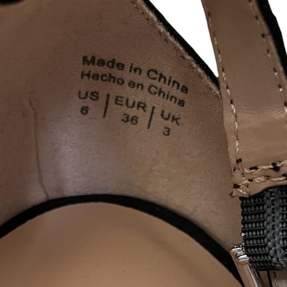 Call it spring heels size 6 in black - Picture 4 of 4